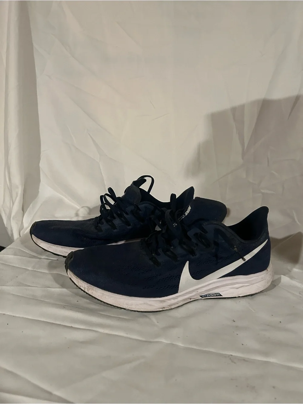 Nike clearly worn